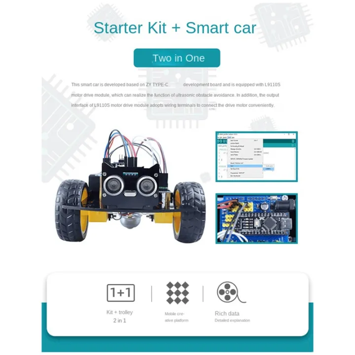 jual micro:bit smart car robot kit for javascript... Car Smart Robot Programming Kit Smart Car Robot Kit Programming ...