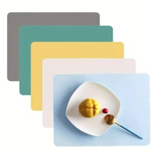 Leeseph 4pcs Silicone Placemats Non-Slip Waterproof Stain Resistant Countertop Protector Kitchen Counter Mat Heat Resistant2026