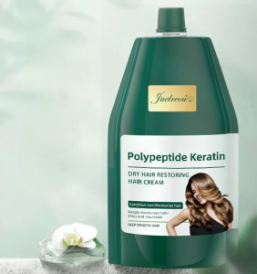 Polypeptide Keratin Hair Restoring Cream Avoiding Tangles Hair Reduction Hydrating Hair Damage Repair Cream Nourishing Smoothing Hair Mask
