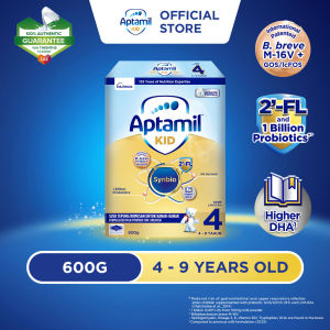 Aptamil KID Step 4 Growing Up Formula 4 - 9 years 600g (Susu Milk Powder 奶粉)