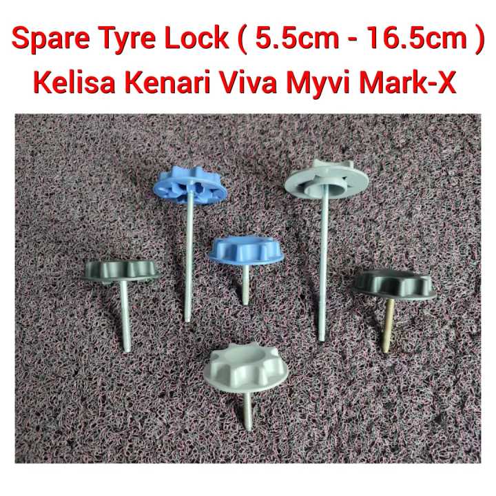 Perodua Kelisa Kenari Myvi Viva Toyota MarkX Spare Tyre Lock / BOSE