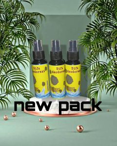 DIFA Penghilang Bau Ketiak Bau Badan 24jam Membantu Mencerahkan Ketiak Deodorant Spray Herbal 100ml