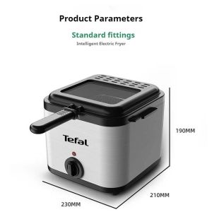 Tefal 2.5L Electric Deep Fryer 1000W High Power Household Multifunction Frying Pot【5-year warranty】