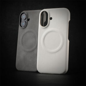 Business Sheepskin Leather Magnetic Phone Case For iPhone 17 Air 12 13 14 15 16 Pro Max Luxury Solid Color Shockproof Hard Cover