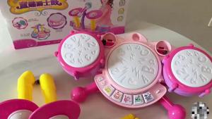 Kids Electric Drum Set Musical Instruments with Microphone Drum Kit Educational Learning Toys Activities Children Birthday Gifts