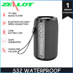 COD ZEALOT Speaker Portable Bluetooth 5.0  S3speaker mini subwoofer aktif usb full bass 3 inch viral / speaker blutooth free mic elektrindo pasif simbadda gitar joyo karoke murah batre awet penyandingan stereo sony traparan wireless2 /