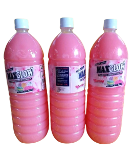 MAXGLOW Fabric Conditioner/Softener Super Soft Caring (Pink) [Wholesale Price]  – 1.5 Liter ( 3 Pcs)