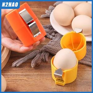 N2HAO Eggshell Separator Handheld Eggshell Opener Household Egg Cutting Tool Portable Egg Cracking Tool For Home Kitchen Baking