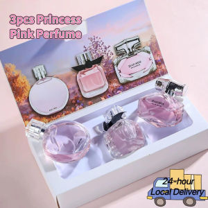 30ml Gift Box 3PCS Set Women Perfume Spray Exudes Feminine Charm Lasting Fragrance Floral Scent Princess Perfume Set