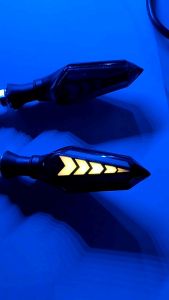 Lampu Sein LED 2 Sisi & Lampu Running LED Panah: Sen Vixion CBR, KLX, Xabre, Taiger, Aerox, CRF, CB, dan Sen LED Running D-251