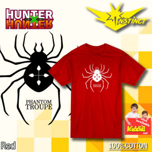 Hunter x hunter Chrollo Lucifer Spider Phantom Troupe Killua Zoldyck Gon Freecss Hunterxhunter  Kurapika kuruta Ging Freecss Hizuka Zoldyck Family customized printed shirt (hxh003-8)