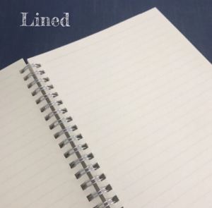 A5 Size Notebook Transparent Cover with Spring Garter Binder High Quality Paper School Stationery Diary Notebook -Keimav