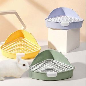 JNFGTV Reusable Pan Ferrets Bunny Bedding Box Pet Supplies Potty Trainer Rabbit Litter Box Pet Toilet Potty Ferrets Potty Tray Rabbit Pee Pad
