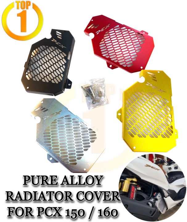 Cover Radiator Pcx TOP1 Pure Alloy Radiator Cover For PCX 160 Motorcycle | Lazada PH