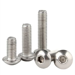 Bu Lông Lục Giác Chìm Đầu Tròn Bằng Inox 304 m3 m4 3mm ~ 80mm Chuyên Dụng