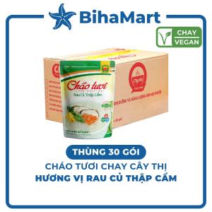 [THÙNG 30 GÓI] - CÂY THỊ - Cháo tươi Cây Thị hương vị Rau củ thập cẩm Cháo tươi rau củ thập cẩm Cây Thị ăn liền (240g/gói)