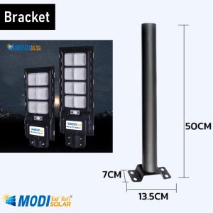 MODI Solar Street Lamp 100W/200W 3 Modes Remote Control Fluorescent Steel Leg Retaining Lighting Solar Lamp