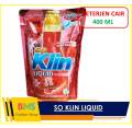 So klin Liquid Deterjen Cair Soklin Sabun Cuci Konsentrat Ukuran 400 ml Bersih Cemerlang Harum Tahan Lama. 