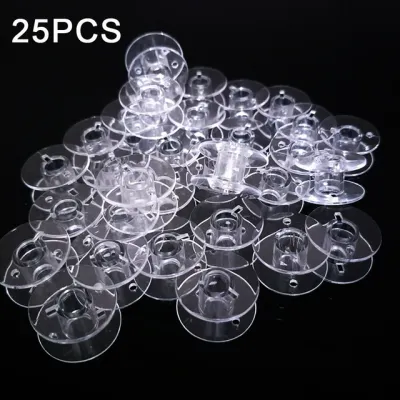 50/25Pcs Sewing Machine Bobbins Spools Set With Thread Storage Organizer Box Sewing Kit For Household DIY Sewing Accessories