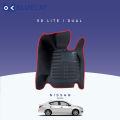 [Lite Series - Red Edition] BLUECAT 5D CARPET Nissan Almera Grand Livina Navara Double Cab 4x4 Sylphy Teana Xtrail X-Trail (2004-Present) Car Floor Mats / Leather Mats / Anti Slip Mats / Waterproof Mats / Accessories Automotive Interior. 