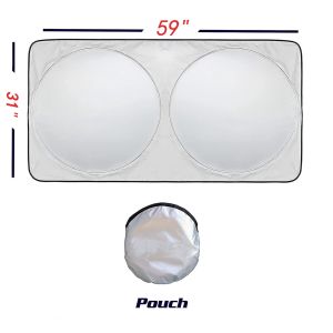 【BHQ&HOME】ม่านบังแดดรถ ใช้งานง่าย กันแดด กันน้ำ ม่านบังแดดรถยนต์ ที่บังแดดรถยนต์