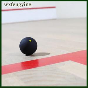 wxfengying ลูกยางสควอชแบบมืออาชีพสำหรับไม้สควอชลูกจุดสีแดงสีน้ำเงินความเร็วสูงสำหรับผู้เริ่มต้นหรืออุปกรณ์ฝึกซ้อม