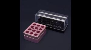 btnx Handmade DIY Lipstick Sample Mold Kit 9.3mm Inner Diameter with 12pcs Empty Lipstick Tubes 2Z6B7
