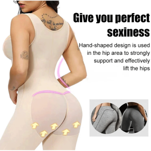 【Open crotch/No need to take off】 Thin corset for tummy and hip lifting/ One-piece corset with open crotch/ Tummy and hip lifting shaping garment/ Lightweight  shaping garment/ Shaping garment