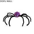 DOIFU Headwear Halloween Black Spider Hairpin Spider Long Leg Halloween Headdress Hair Stage Performance Props Purple Spiders Hair Barrettes Party Supply. 