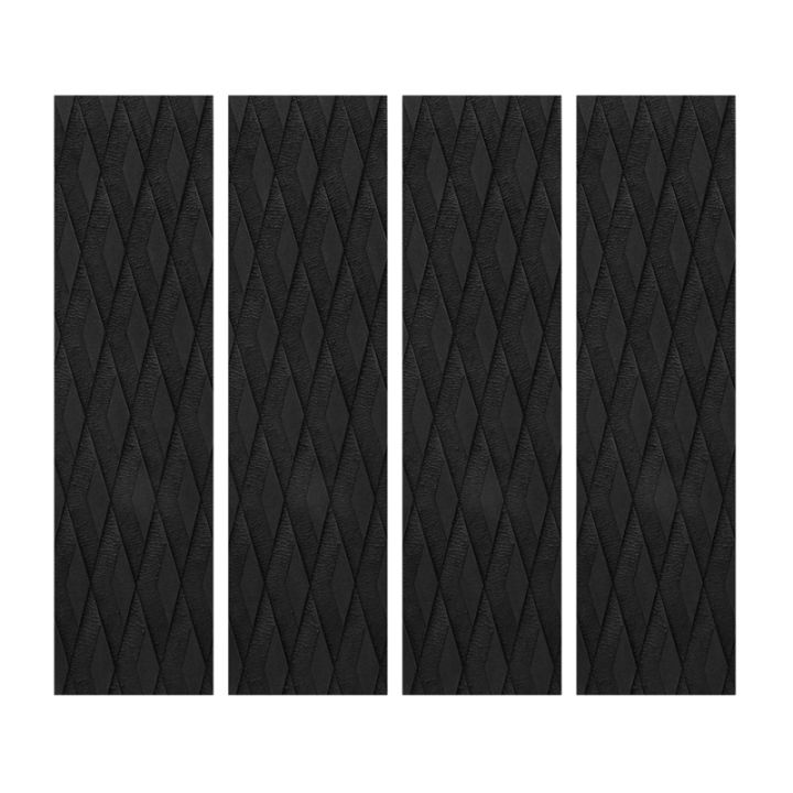 Surf Planche de surf EVA Deck Grip Pad Skimboard Front Pad et Tail Pad Stomp Pad pour Stomp Skimboards, planches de surf, planche de poisson (couleur : Blanc