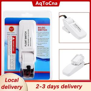 [COD] AqToCna Ship within 24 hours 12V 1100GPH Automatic Bilge Pump Boat Submersible Pump Marine Float Switch U7W6