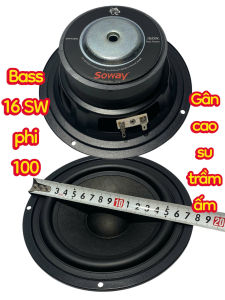 Loa bass 16 SOWAY - từ 100 côn 33 gân cao su - giá 1 cái - hàng nhập