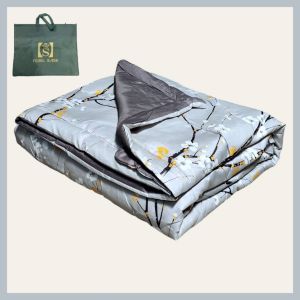 Queen Size Comforter Soft Fabric US Cotton Made Comforter With Free Comforter Bag Non-Fading Comfort Comforter Blanket [JC]
