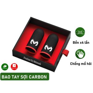 Memo AG94 New Logo Shezi Blue Fire Dập Nổi - Găng Tay Chơi Game Memo AG94 New Thế Hệ Mới Sợi Bạc Tăng Cường Siêu Mỏng Siêu Mềm