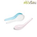 Unica หรือ VANDA ช้อนสั้น เมลามีน ตรามือ SP931 ขนาด 12 x 4.3 ซม. ราคาต่อชิ้น ช้อนข้าว. 