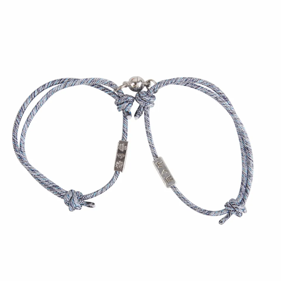 ILOVEDIY] Hot Selling Handmade Couple Clasp Bracelet Thin Rope Bracelet  Lucky Charm String Bracelet Jewelry