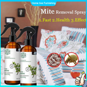 Mite Spray 300ML Bed Bug Killer Spray Dust Mite Remove Spray Natural Remove Insect Anti Mites Bugs Cleaner Insecticide For Bed Sofa Floor Non-toxic