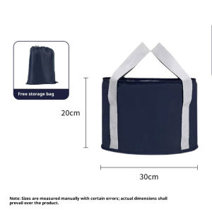 Portable water bucket multi-functional foot bath bag foldable foot bath bucket outdoor travel laundry bucket 可折叠泡脚桶