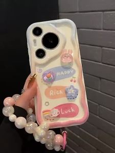 【Ship in 24H】For Huawei Pura 80 Pro Plus Pura 70 Ultra Phone Case Cream Soft Case Cartoon Graffiti Case