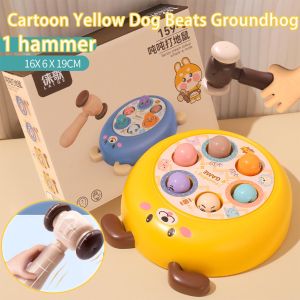 Whack A Mole Game for Toddlers Toys Kids Cute Animal Percussion Sound Rattles Sensory Toys for 3 4 5 6+ Year Old Kids Gift