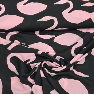 Kain Premium Dobby Crepe Printed Bidang 60" Open Meter (0.5m) LEILIN TEXTILES [Kain Pasang]