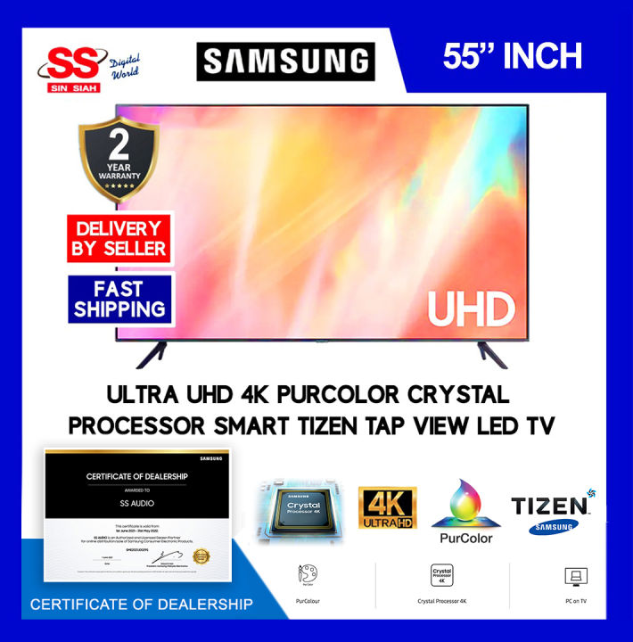 DELIVERY BY SELLER 】Samsung 50 Inch / 55 Inch / 65 Inch Ultra UHD 4K ...