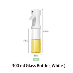 200ML/300ML Oil Sprayer Bottle – Glass Oil Spray Pot for Cooking Leakproof Olive Oil Mister Atomized Mist Spray for Salad Frying BBQ & Air Fryer Kitchen Oil Dispenser-152c4c8b