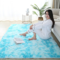 120*160cm Home living room bedroom floor carpet Gradient color carpet bedroom living room bedside washable mat soft fluffy carpet. 