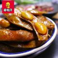 章鸭子香辣毛豆Spicy Soy Bean Braised Vegetarian Hunan Specialty Spicy Leisure Night Snacks Snacks Instant Food. 