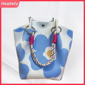 Heabety 2026 dệt kim túi xách với từ Snap linh hoạt dễ thương thiết kế cho thời trang đi chơi