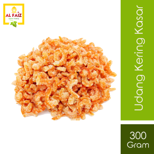UDANG KERING/ UDANG KERING SEGAR HALAL/ UDANG GERAGAU/ UDANG KERING TAWAU 300G SIZE BESAR