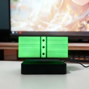 Magnetic Floating Money Lamp ABS Night Light Decor for Desk Home Office Gift