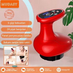 Alat Kerik Elektrik Messenger Gratis Oil Minyak Kerok-Alat Kerok Badan Elektrik Bekam-Alat Kesehatan Pelancar Peredaran Darah-Pemijat Elektrik Bisa Dicas