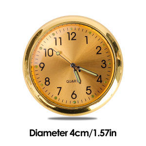 นาฬิกาประดับรถยนต์เรืองแสงกันน้ำได้นาฬิกานาฬิกา Quartz อิเล็กทรอนิกส์นาฬิการถจักรยานยนต์จักรยาน